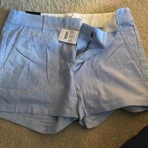 Jcrew chambray shorts-new w/tags-size 2